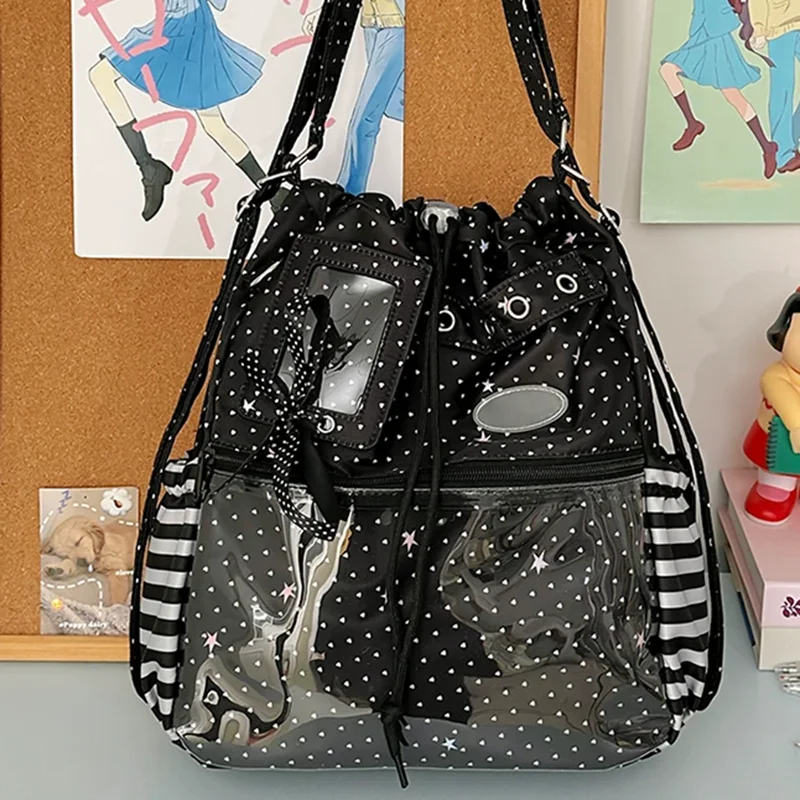 Harajuku Ita Bag,Polka Dot Dra - Anime Tote Bag review and price