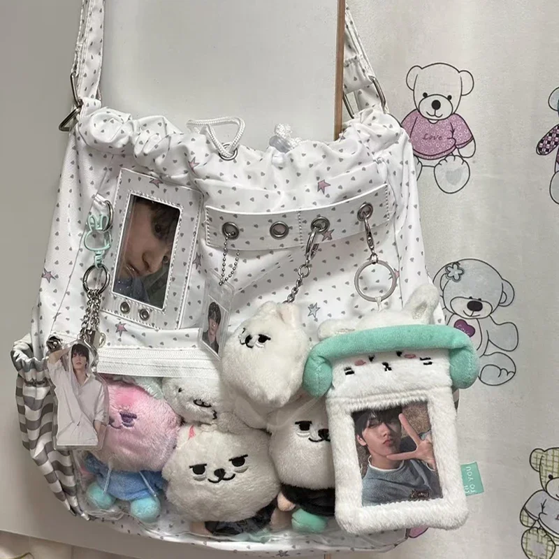 Harajuku Ita Bag,Polka Dot Dra - Anime Tote Bag review and price