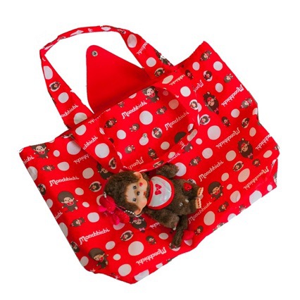 Cartoon character Qi Qi large  - Anime Tote Bag review and price