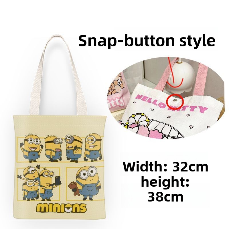 Minions movie animation cartoo - Anime Tote Bag review and price