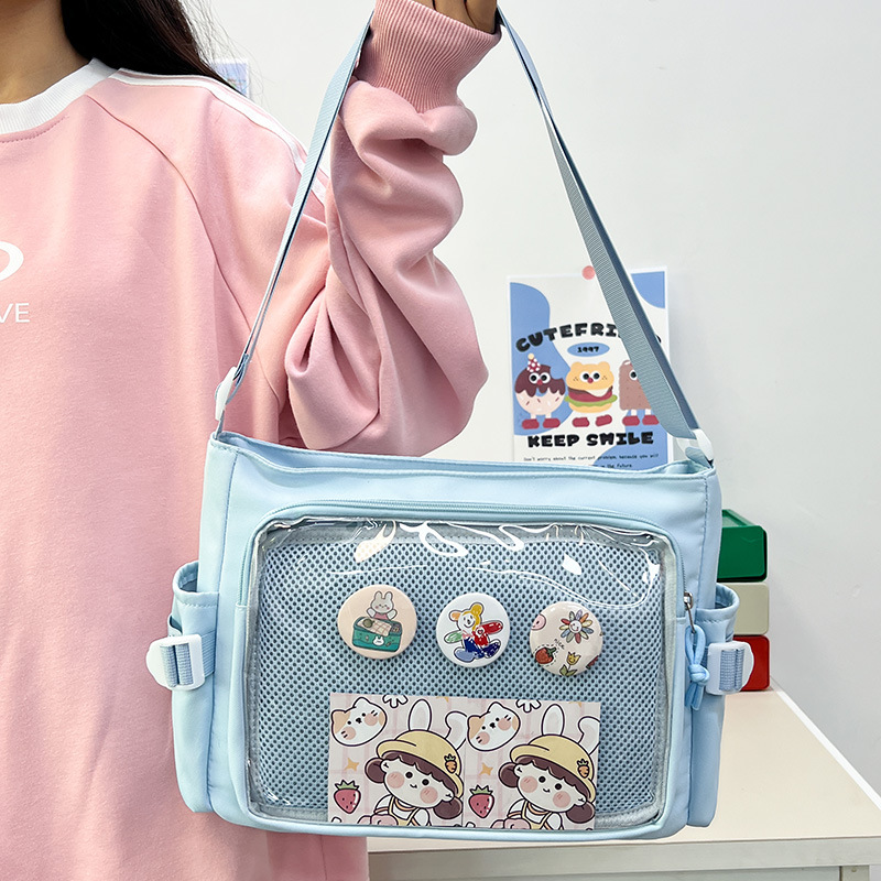 Transparent Badge Display Tote - Anime Tote Bag review and price