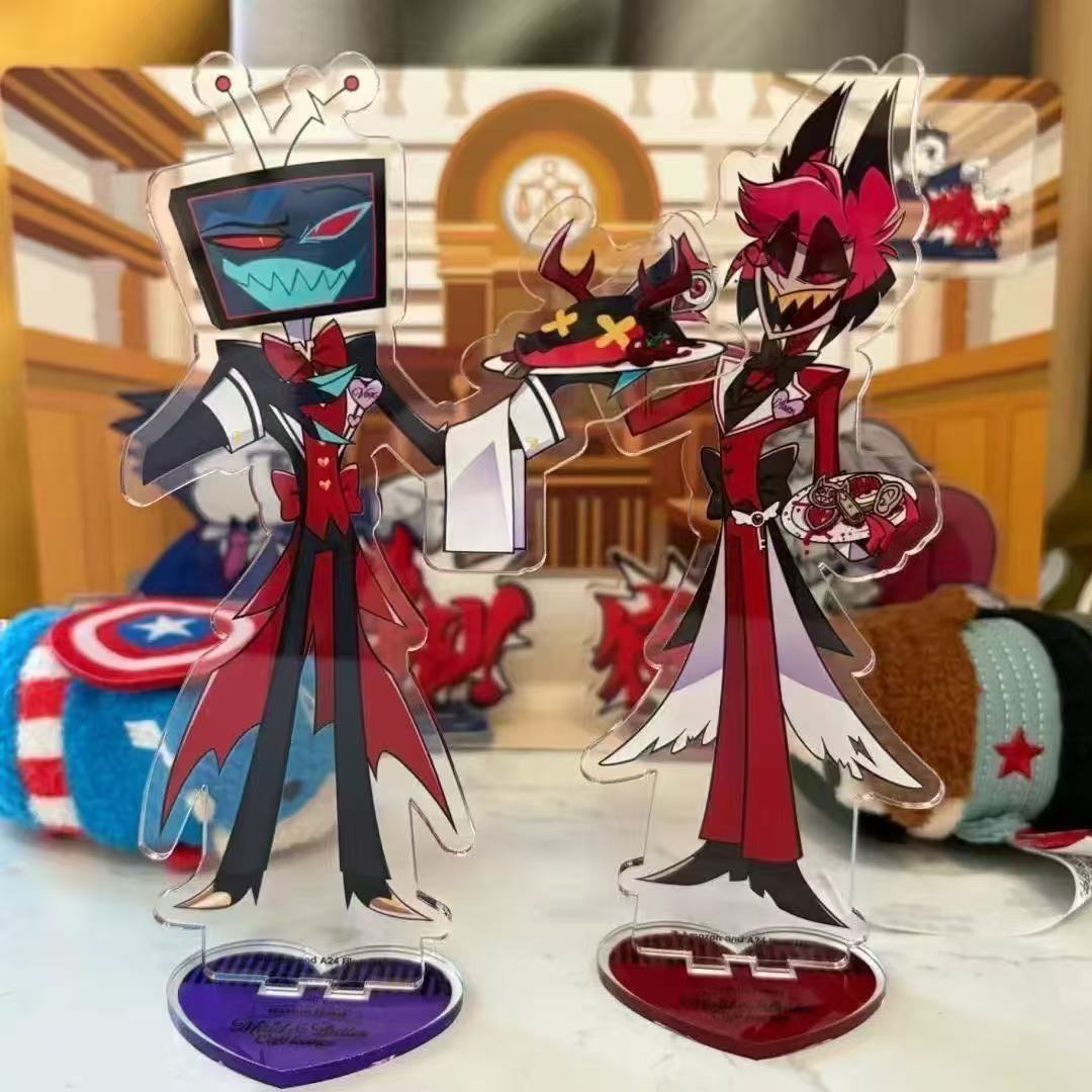 2pcs Hazbin Anime Peripherals  - Given Anime Merchandise review and price