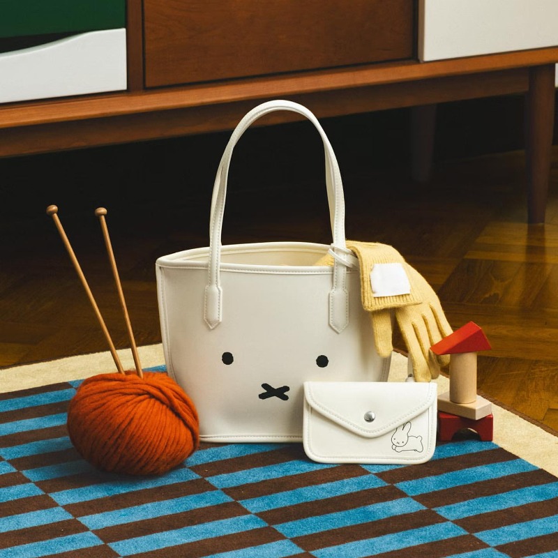 2PCS Kawaii Miffy Series Tote  - Anime Tote Bag review and price