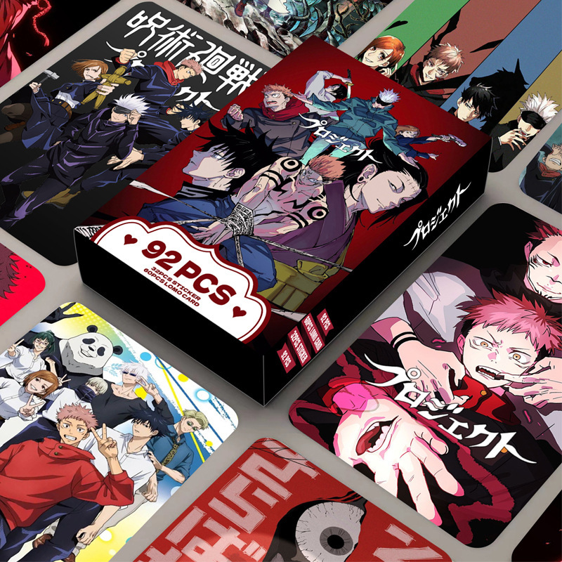 92 Pcs Cards Jujutsu Kaisen Do - Anime Merchandise In Japan review and price