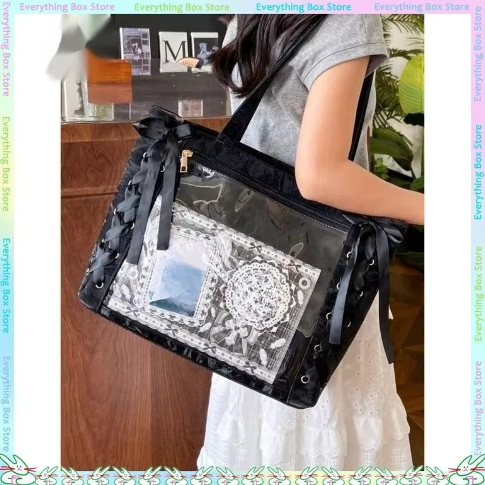 Versatile Fashion Ribbon Itaba - Anime Tote Bag review and price
