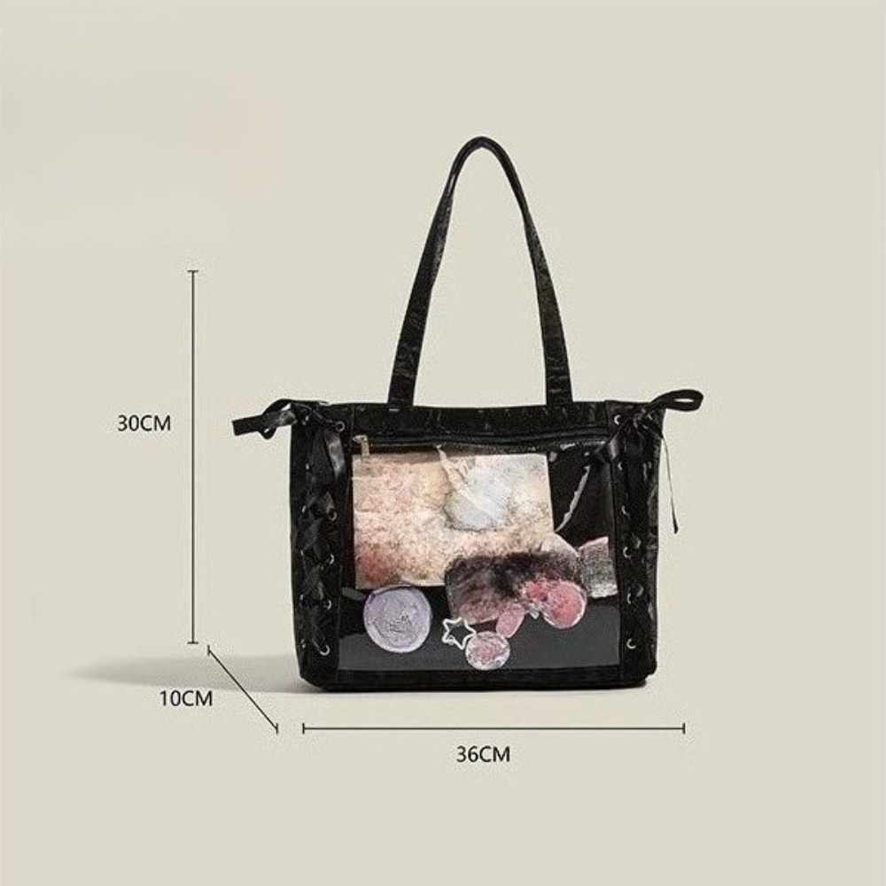 Versatile Fashion Ribbon Itaba - Anime Tote Bag review and price